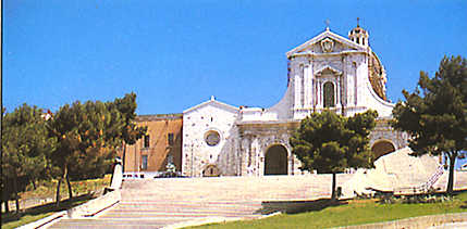 the church of Nostra Signora di Bonaria