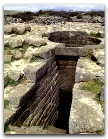 Serri - The well temple of Santa Vittoria