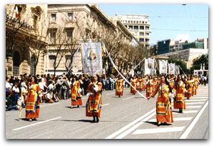 Images of the festival of Sant' Efisio